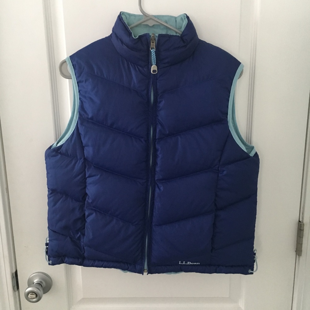 Reversible LLBean down vest!